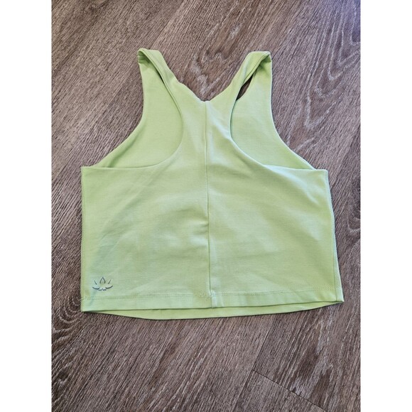Beyond Yoga Women's Lime Green Cropped Top Size Medium - Picture 4 of 6